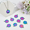 10Pcs Alloy Pendants FIND-WR0011-54B-4