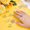 Unicraftale DIY Sun Finger Ring Making Kits DIY-UN0003-57-2