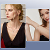 4Sets 4 Styles Brass Micro Pave Clear Cubic Zirconia Toggle Clasps KK-TA0008-81-7