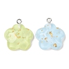 Translucent Resin Pendants RESI-A025-05A-2