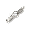 304 Stainless Steel S-Hook Clasps STAS-G373-04P-01-2
