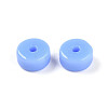 Opaque Solid Color Glass Beads X1-GLAA-N007-6x3mm-A05-2