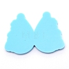 Teardrop with Lady Silicone Statue Pendant Molds DIY-WH0175-55-2