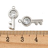 304 Stainless Steel Pendants STAS-L080-013P-3