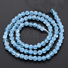 Crackle Glass Beads Strands X-GLAA-S192-D-006C-2