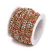 304 Stainless Steel Handmade Beaded Chains CHS-P022-02G-03-2