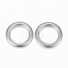 Tarnish Resistant 304 Stainless Steel Linking Rings STAS-H401-25P-12mm-1