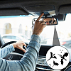 20Pcs PET Waterproof Car Rearview Mirror Stickers DIY-UN0008-26-5