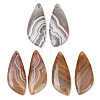 Natural Mexican Agate Pendants G-K381-12-1