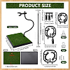 Adjustable Plastic Action Figure Display Holder ODIS-WH0030-317B-2