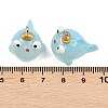 Marine Series Transparent Resin Pendants RESI-XCP0002-42A-4
