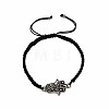 Adjustable Bracelet Rope Weaving Bracelet Artificially Woven Simple Style JD1747-1