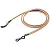 Leather Eyeglass Necklace Strap AJEW-CL0005-06C-1