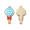 Alloy Enamel Pendants ENAM-D043-12G-04-1