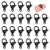 Unicraftale 40Pcs 304 Stainless Steel Lobster Claw Clasps STAS-UN0050-15-1