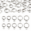20Pcs 5 Styles 201 Stainless Steel Tube Bails STAS-TADJ0001-04P-1