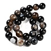 Natural Eye Agate Beads Strands G-NH0019-F01-03-3