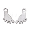 201 Stainless Steel Charms STAS-F255-025P-2