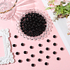 120Pcs Natural Black Onyx Beads G-PA0001-06B-3