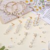 DIY Imitation Pearl Long Drop Earring Making Kit DIY-SZ0009-67-3