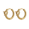 304 Stainless Steel Hoop Earring STAS-OY012-01G-1