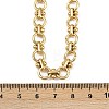 304 Stainless Steel Ring Link Chain Necklaces NJEW-H072-02B-G-5