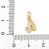 Brass Charms KK-G544-10G-04-3