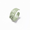 Spray Painted Alloy Cuff Rings RJEW-T011-34A-RS-3