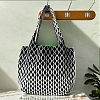 Polyester Knitting Tote Bags PW-WG80119-02-1