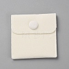Square Velvet Jewelry Box with Snap Button CON-WH0088-77A-04-1