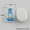 Glass Cabochons X-GLAA-Q029-M15-2