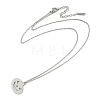 Halloween Series 202 Stainless Steel Cable Chain Pumpkin Pendant Necklaces LS-NJEW-S005-01P-B-2