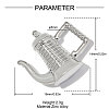 Zinc Alloy Pendants AL-OY001-08P-2