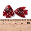 Handmade Glass Enamel Beads GLAA-K070-05-4