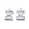 Tarnish Resistant 304 Stainless Steel Charms STAS-K215-15P-2