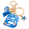 Star Resin & Shell Keychains KEYC-TAC00087-01B-2