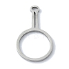 304 Stainless Steel Pendants STAS-C097-20P-1