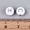 Opaque Acrylic Beads SACR-Q001-08B-M-5