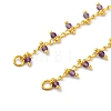 Brass Cable Chain Necklace Making KK-K337-12G-12-2