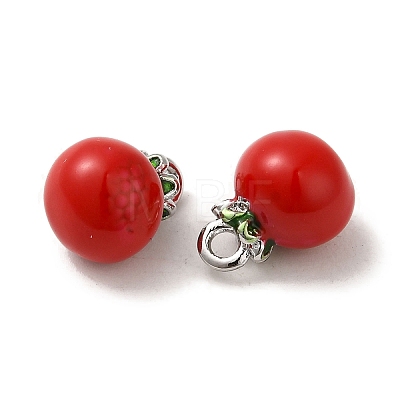 Brass Enamel Charms KK-S368-02P-02-1