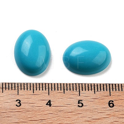 Synthetic Turquoise Cabochons G-G145-01B-35-1