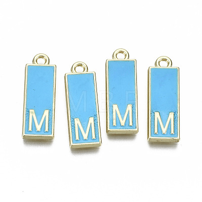 Alloy Enamel Pendants ENAM-T012-01M-RS-1