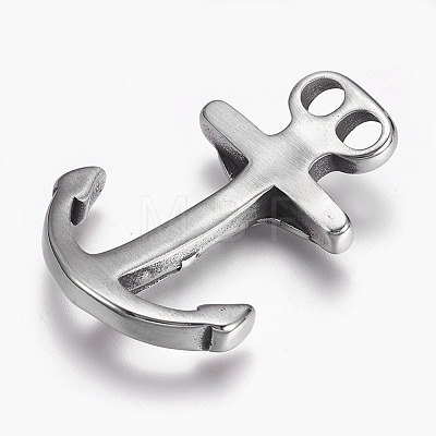 304 Stainless Steel Hook Clasps STAS-O114-074AS-1