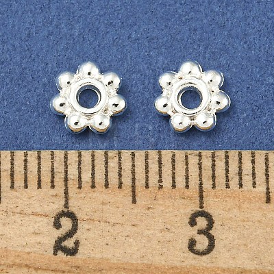 Rack Plating Zinc Alloy Spacer Beads FIND-T071-04S-C-1