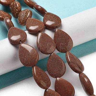 Synthetic Goldstone Beads Strands G-P528-L15-01-1