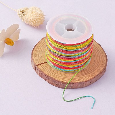 50M Segment Dyed Nylon Chinese Knotting Cord NWIR-YW0001-05A-1