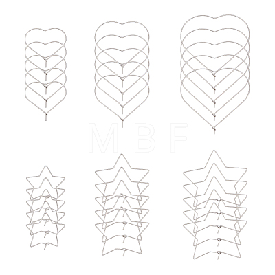 304 Stainless Steel Hoop Earring Findings STAS-UN0017-02P-1