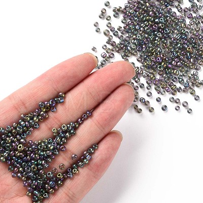 Round Glass Seed Beads SEED-A007-3mm-172-1