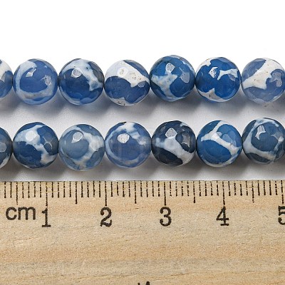 Tibetan Style dZi Beads Strands G-P526-D01-01-1