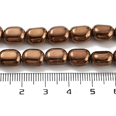 Synthetic Non-magnetic Hematite Beads Strands G-P545-F01-01B-1